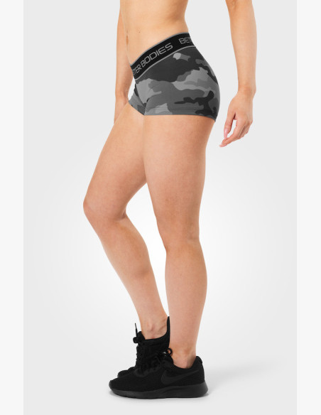 FITNESS GREY CAMOPRINT grey shorts - Better Bodies