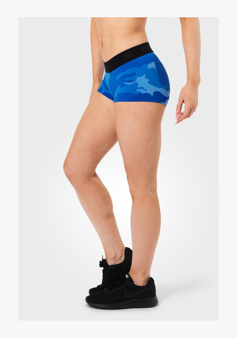 FITNESS BLUE CAMO Blue Shorts - Better Bodies