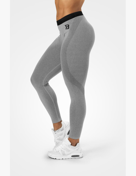 ASTORIA CURVE GREY MELANGE Leggings - Better Bodies