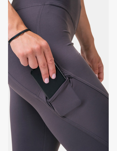 NEBBIA Fit & Smart high waisted leggings marron