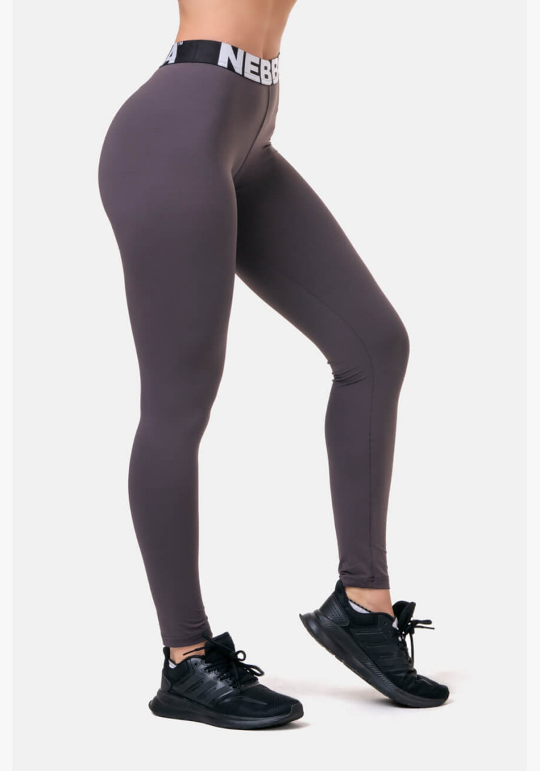 NEBBIA Squat HERO Scrunch Butt Leggings Marron