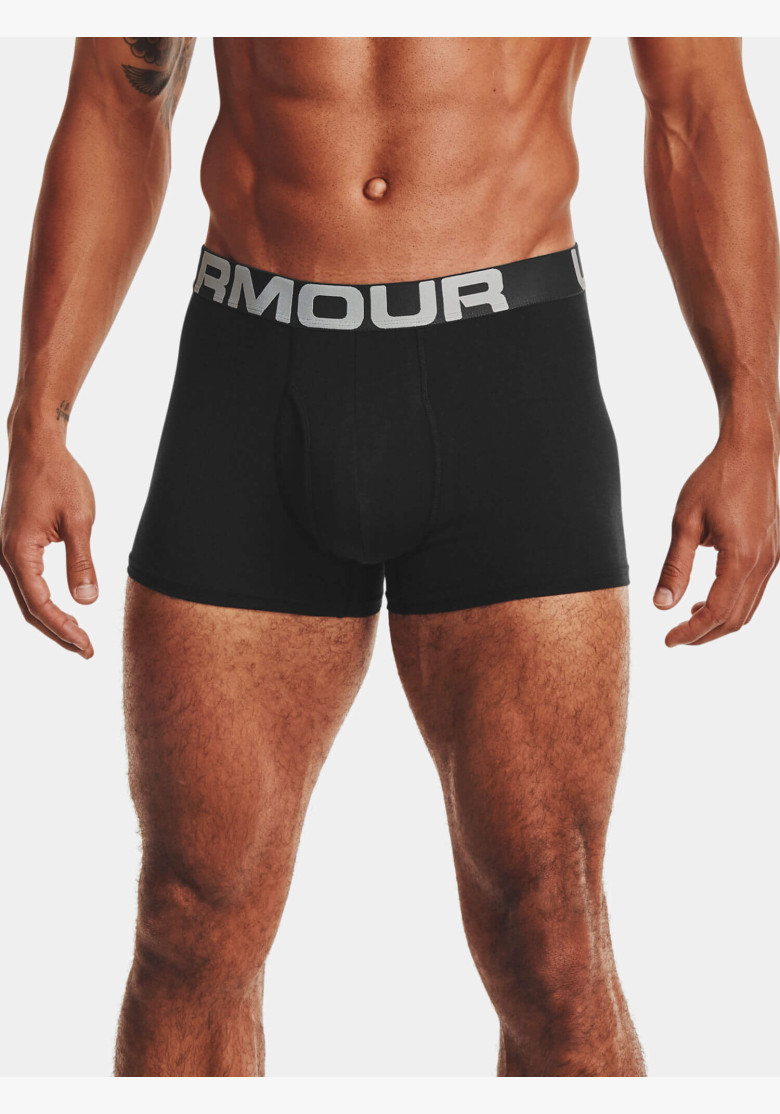 Boxer briefs Under Armour Charged Cotton 3in 3 Pack Black