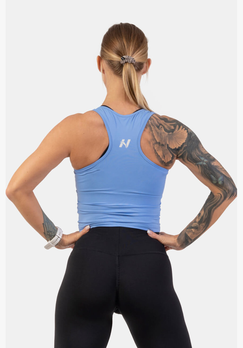 NEBBIA Sports slim-fit crop tank top... NEBBIA Sports slim-fit crop tank top...