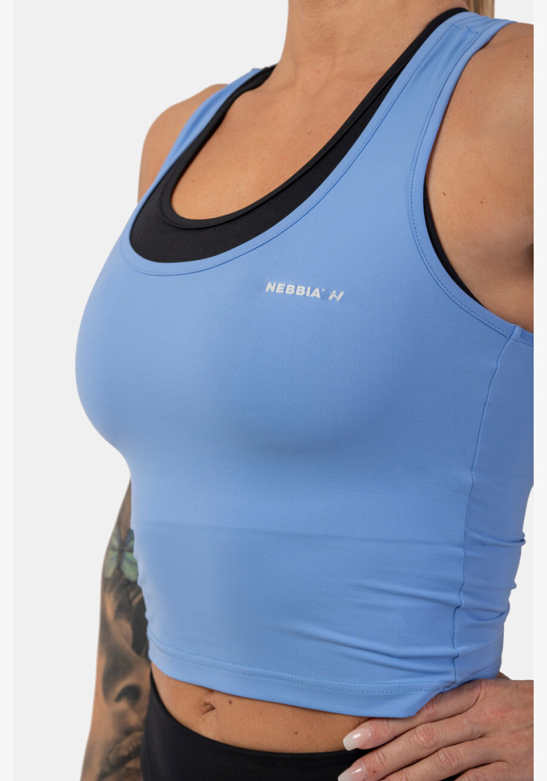 NEBBIA Sports slim-fit crop tank top... NEBBIA Sports slim-fit crop tank top...