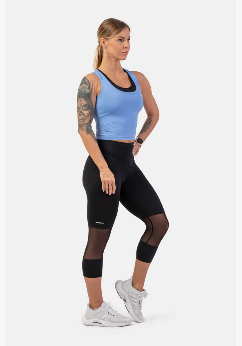 NEBBIA Sports slim-fit crop tank top... NEBBIA Sports slim-fit crop tank top...