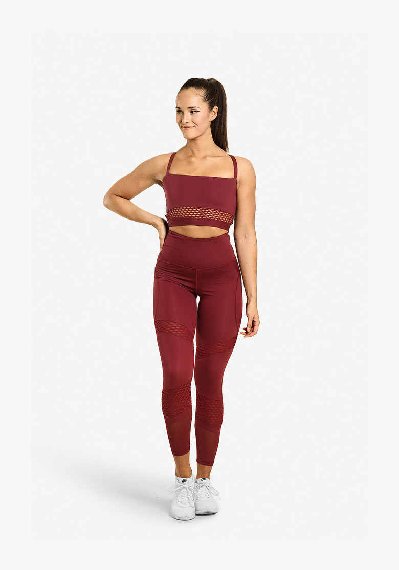 Fitness Bra WAVERLY MESH SANGRIA RED... Fitness Bra WAVERLY MESH SANGRIA RED...