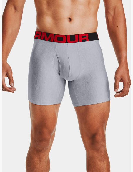 Boxer briefs Under Armour Tech 6in 2 Pack Mod Gray