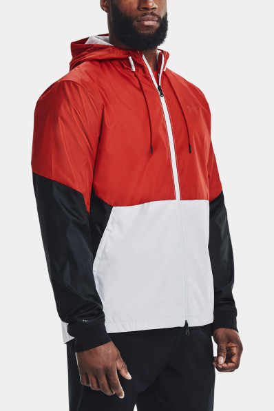 Jacket Under Armour LEGACY WINDBREAKER Red