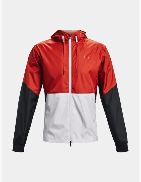 Jacket Under Armour LEGACY WINDBREAKER Red