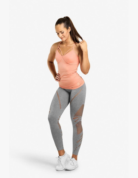 Tank Top Better Bodies Waverly Strap Peach