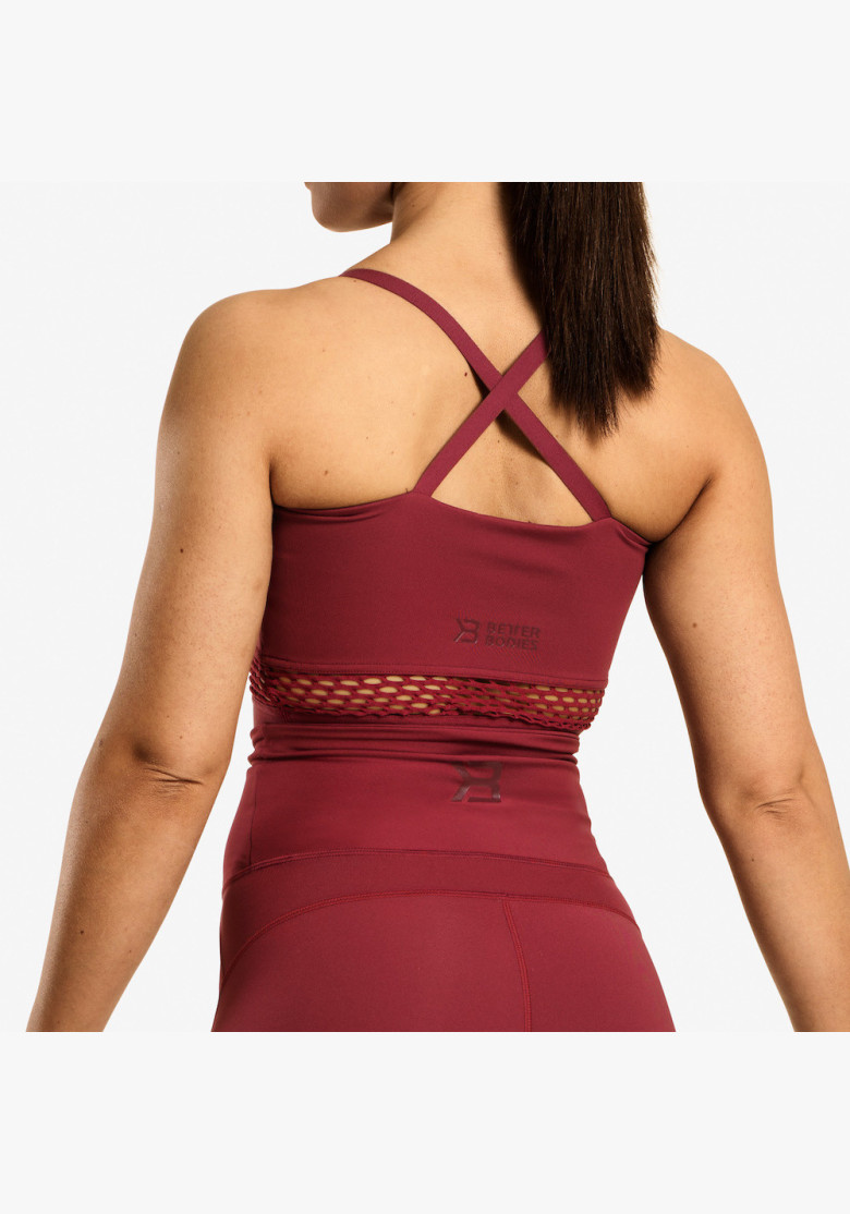 Fitness Bra WAVERLY MESH SANGRIA RED... Fitness Bra WAVERLY MESH SANGRIA RED...