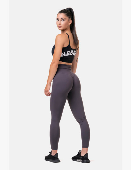 NEBBIA Classic HERO high waisted leggings marron