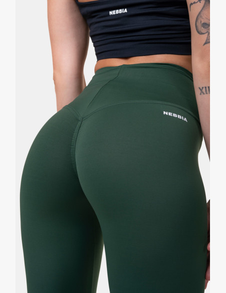 NEBBIA Classic HERO high waisted leggings green