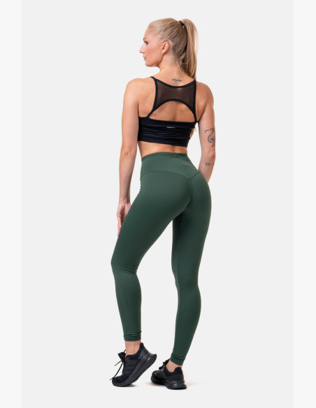NEBBIA Classic HERO high waisted leggings green