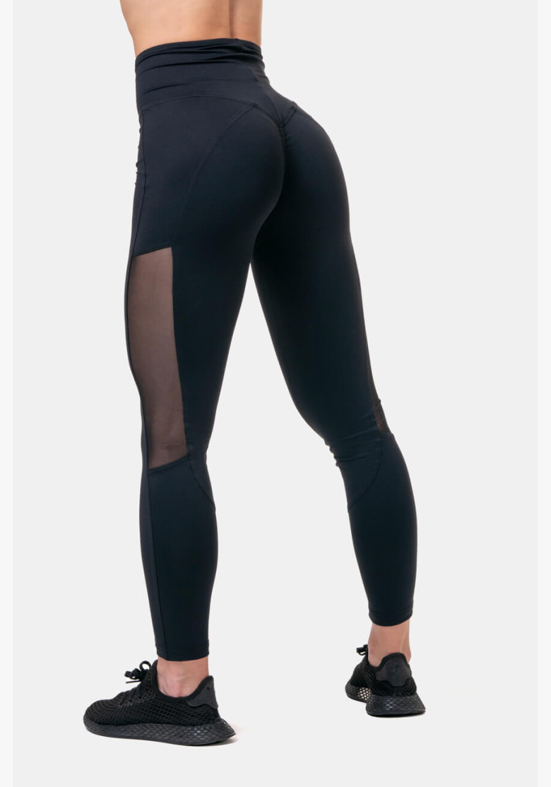 NEBBIA Mesh leggings with high waist... NEBBIA Mesh leggings with high waist...