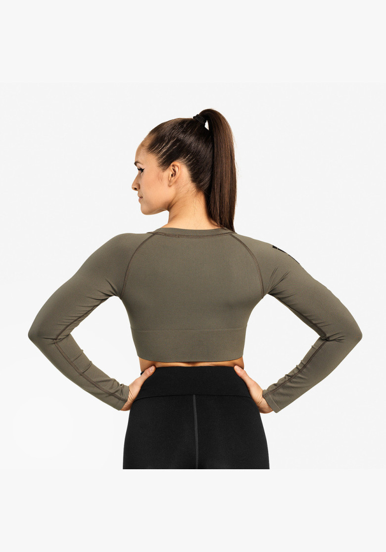 CROP-TOP BOWERY WASHED GREEN - Better...