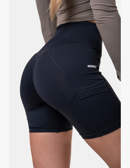 NEBBIA Fit & Smart women's cycling shorts black