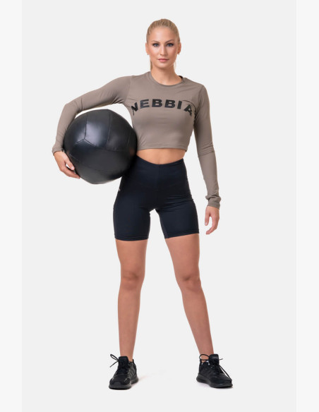 NEBBIA Fit & Smart women's cycling shorts black