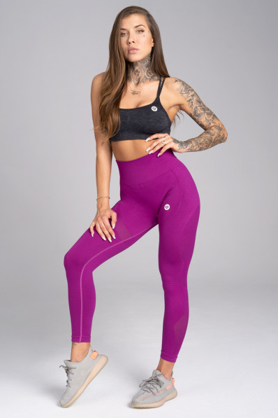Bezšvové fitness legíny Flash - Gym Glamour