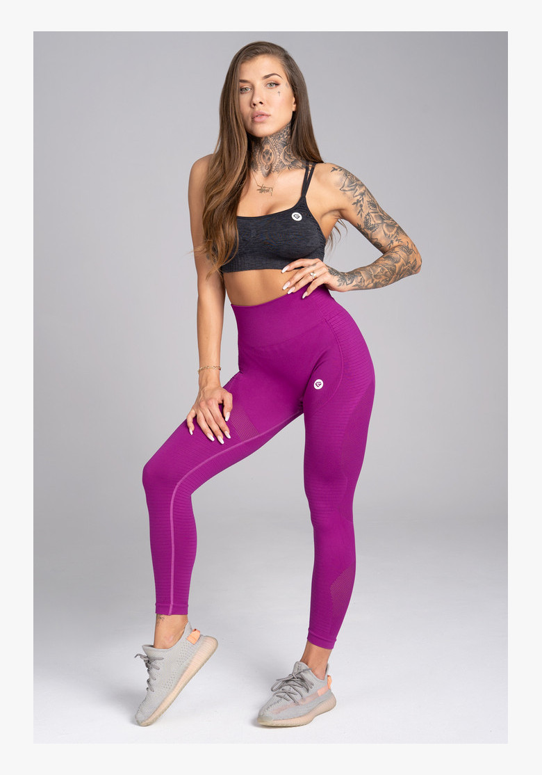 Bezšvové fitness legíny Flash - Gym Glamour