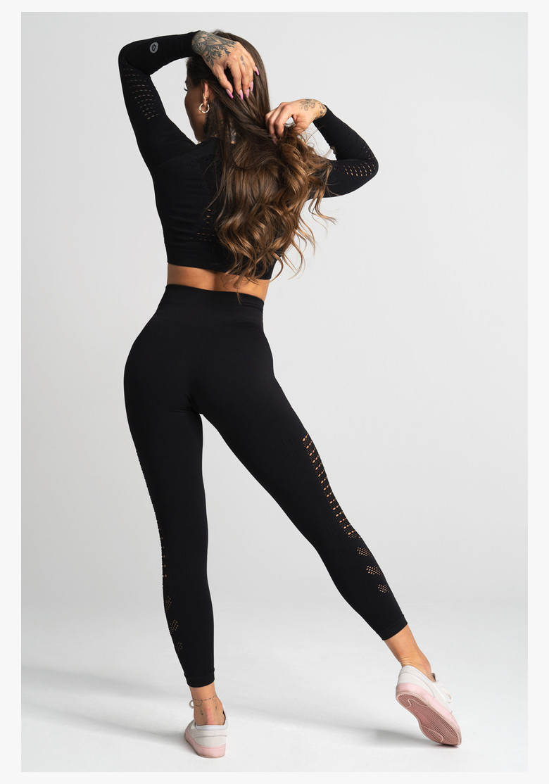 Seamless fitness leggings Nero - Gym... Seamless fitness leggings Nero - Gym...
