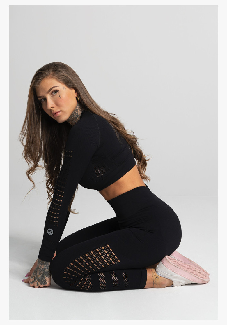 Seamless fitness leggings Nero - Gym... Seamless fitness leggings Nero - Gym...