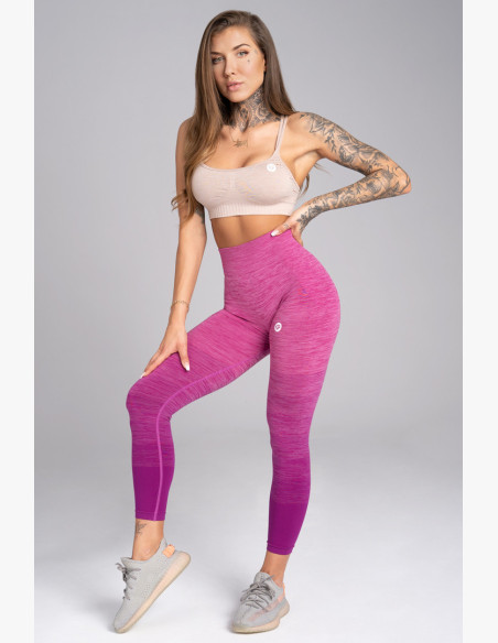 Ombre Seamless Fitness Leggings - Gym Glamour