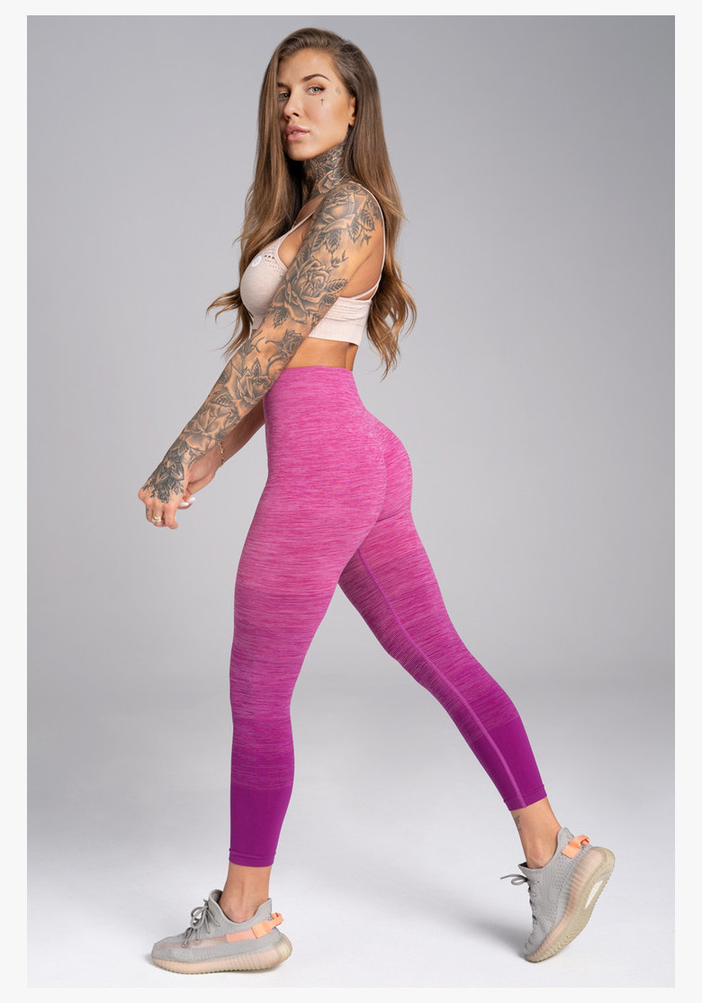 Ombre Seamless Fitness Leggings - Gym...