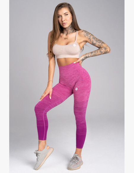 Ombre Seamless Fitness Leggings - Gym Glamour