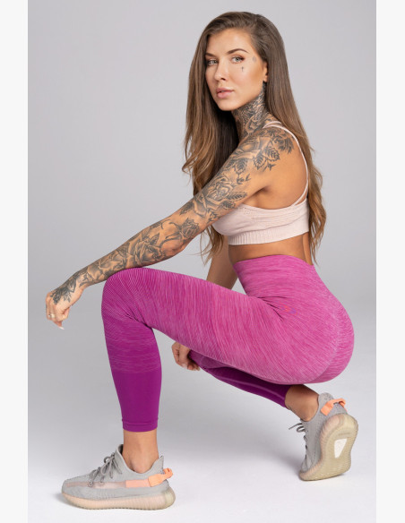 Ombre Seamless Fitness Leggings - Gym Glamour