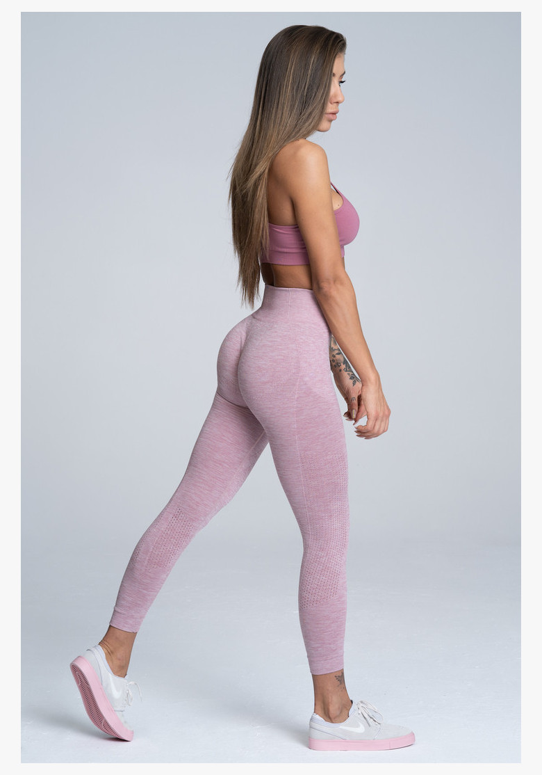 Seamless Fitness Leggings Pink...