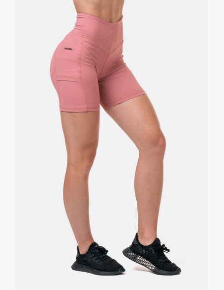 NEBBIA Fit & Smart women's cycling shorts pink