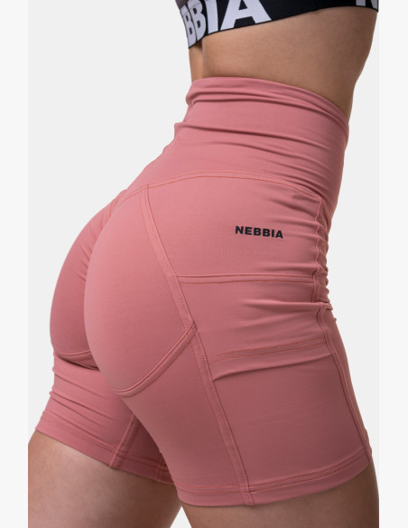 NEBBIA Fit & Smart women's cycling shorts pink
