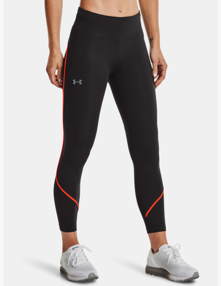 Compression Leggings Under Armour Fly Fast Perf Ankle Tight Gray