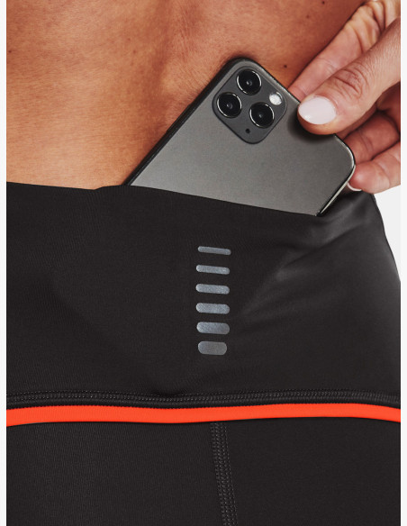 Compression Leggings Under Armour Fly Fast Perf Ankle Tight Gray