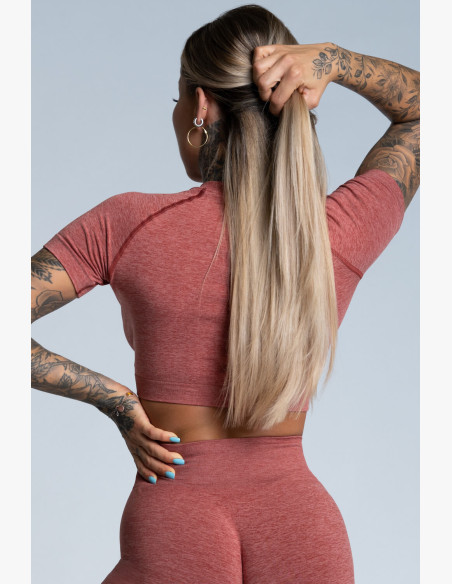 Crop Top Gym Glamor Cherry