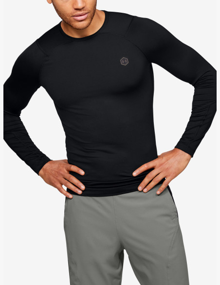 Under Armour Rush Hg Compression Ls Black Compression T-shirt