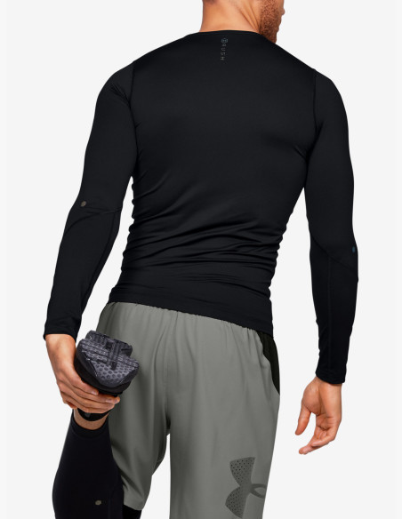 Under Armour Rush Hg Compression Ls Black Compression T-shirt