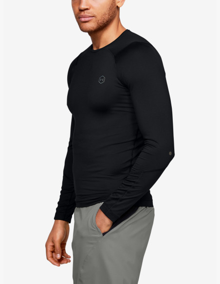 Under Armour Rush Hg Compression Ls Black Compression T-shirt