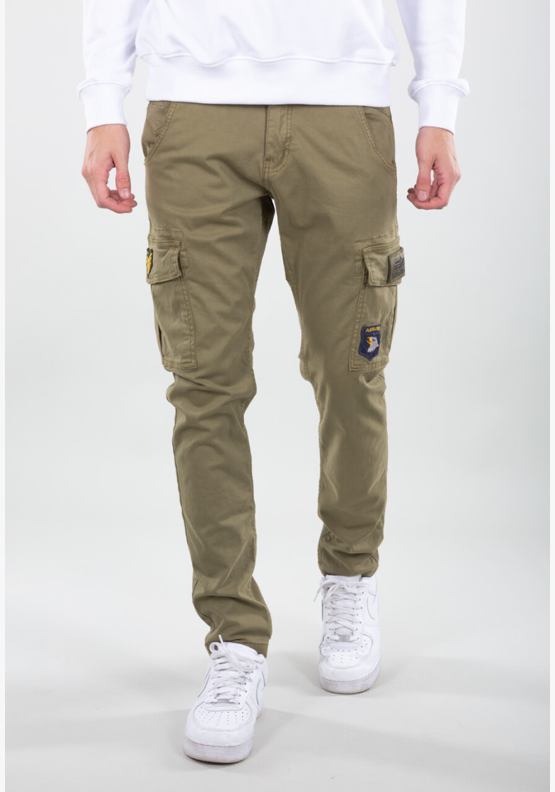 Nohavice Alpha Industries Petrol Patch Pant olive