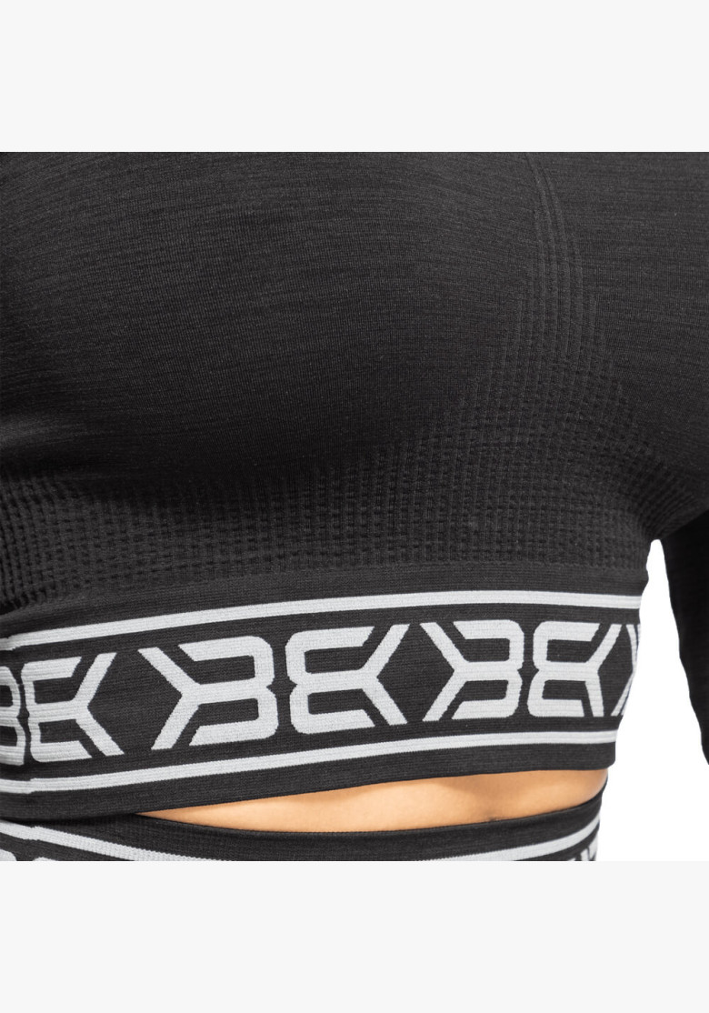 Crop-Top Better Bodies Rib Seamless...
