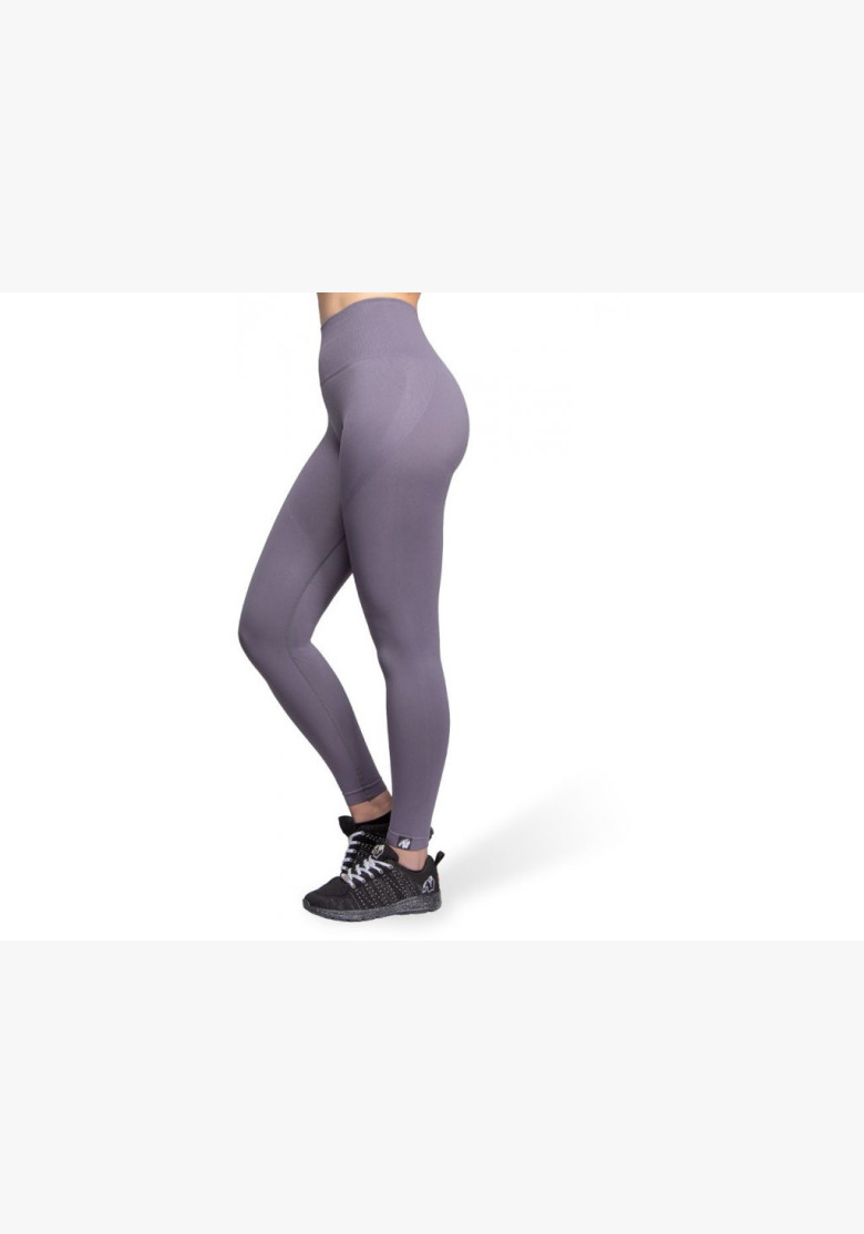 YAVA SEAMLESS LEGGINGS - GRAY -...
