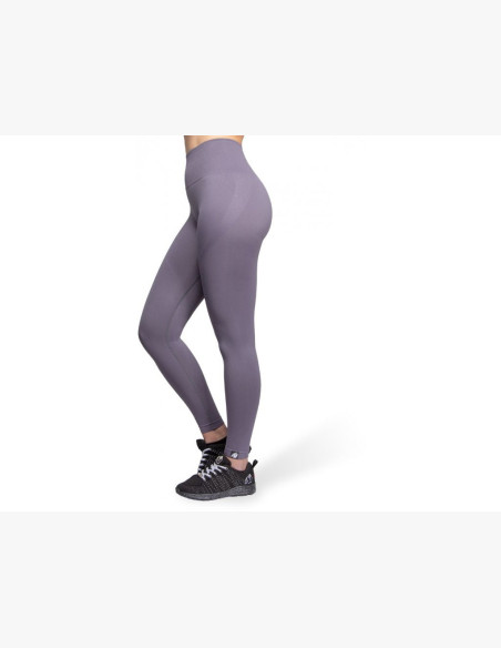 YAVA SEAMLESS LEGGINGS - GRAY - Gorilla Wear