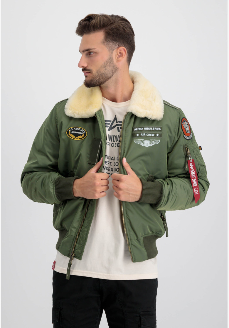 Pánska bunda Alpha Industries Injector III Air Force green