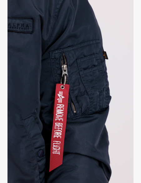 Men's Jacket Alpha Industries MA-1 VF Authentic Overdyed rep blue