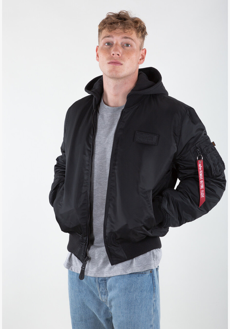 Pánska bunda Alpha Industries MA-1 ZH Back Print black