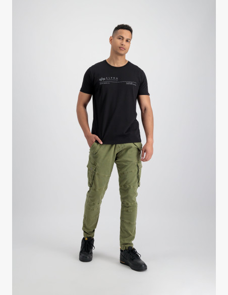 T-shirt Alpha Industries AI Reflective T black