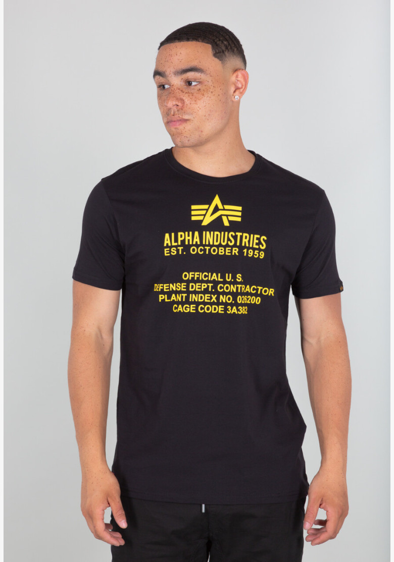 T-shirt Alpha Industries Alpha Fundamental T black