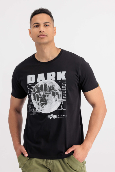 Tričko Alpha Industries Dark Side black