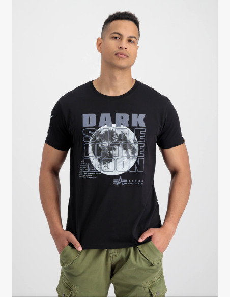 T-shirt Alpha Industries Dark Side black